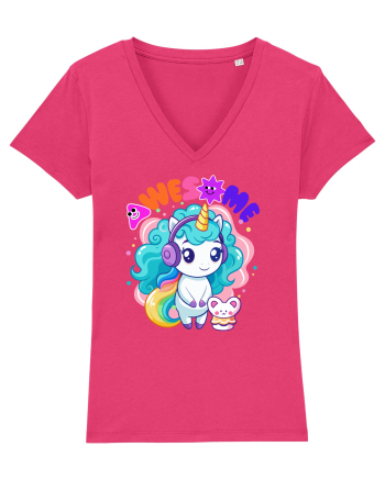 Unicorn cu par cret si prietenul soricel Raspberry
