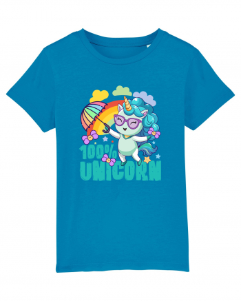 Unicorn 100% Curcubeu si umbrela Azur