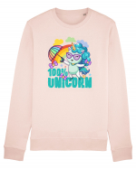 Unicorn 100% Curcubeu si umbrela Bluză mânecă lungă Unisex Rise