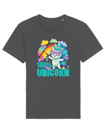 Unicorn 100% Curcubeu si umbrela Anthracite