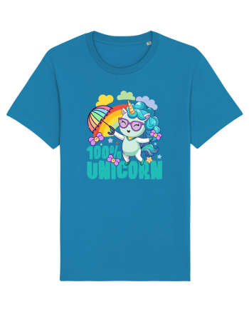 Unicorn 100% Curcubeu si umbrela Azur