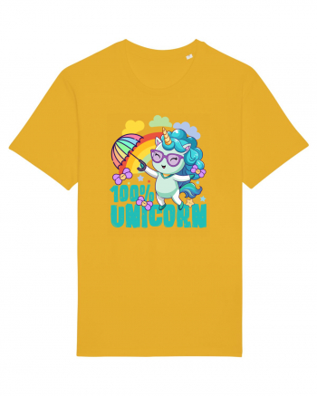 Unicorn 100% Curcubeu si umbrela Spectra Yellow