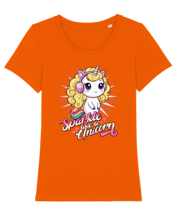Unicorn - Straluceste ca un unicorn Bright Orange