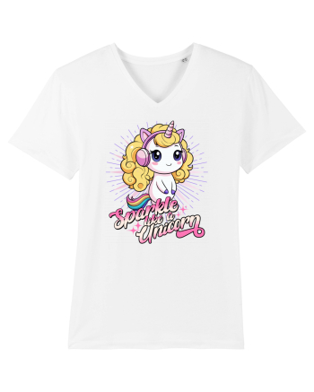 Unicorn - Straluceste ca un unicorn White