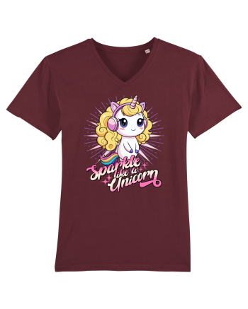Unicorn - Straluceste ca un unicorn Burgundy