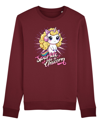 Unicorn - Straluceste ca un unicorn Burgundy