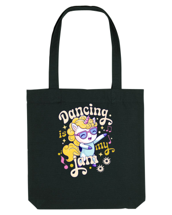 Unicorn danseaza - Dancing is my jam Black