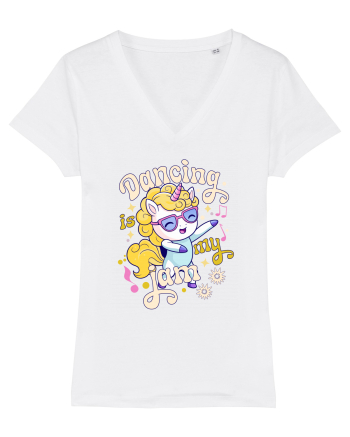Unicorn danseaza - Dancing is my jam White