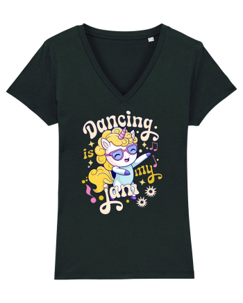 Unicorn danseaza - Dancing is my jam Black