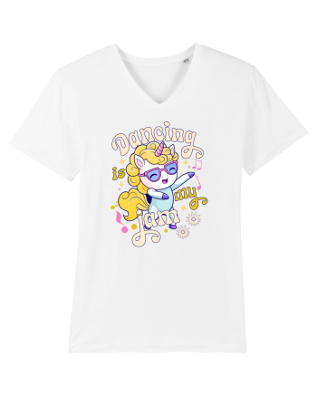 Unicorn danseaza - Dancing is my jam White