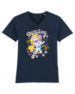 Unicorn danseaza - Dancing is my jam Tricou mânecă scurtă guler V Bărbat Presenter