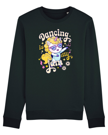 Unicorn danseaza - Dancing is my jam Black