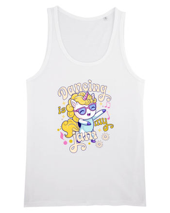 Unicorn danseaza - Dancing is my jam White