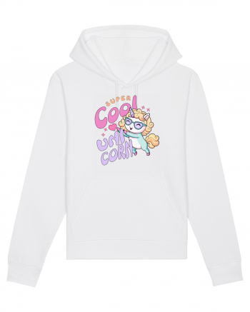 Unicorn Super Cool Pastel Colors White