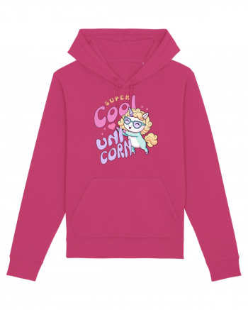 Unicorn Super Cool Pastel Colors Raspberry