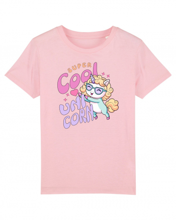 Unicorn Super Cool Pastel Colors Cotton Pink