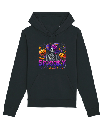 Spooky Skeleton Witch Black