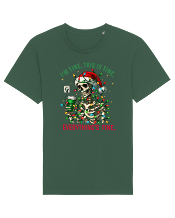 I'm Fine This Is Fine Everything's Fine Bottle Green