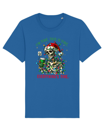 I'm Fine This Is Fine Everything's Fine Royal Blue