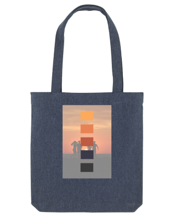 Sunset on the Beach Midnight Blue