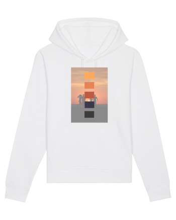 Sunset on the Beach White