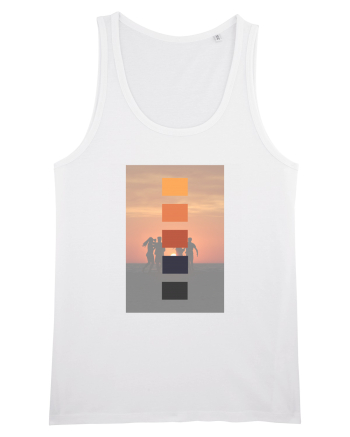Sunset on the Beach White