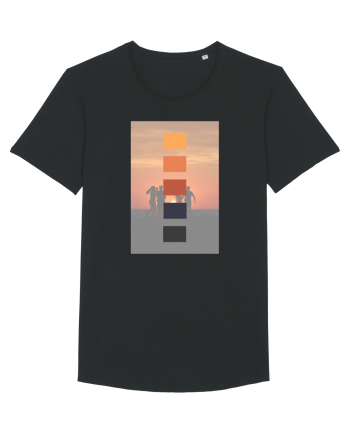 Sunset on the Beach Black