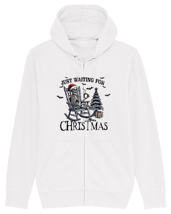Just Waiting for Christmas bk White