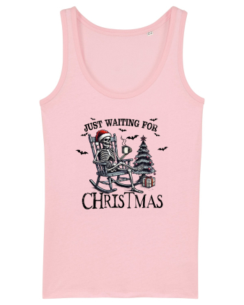 Just Waiting for Christmas bk Cotton Pink