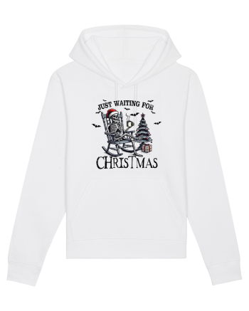 Just Waiting for Christmas bk White