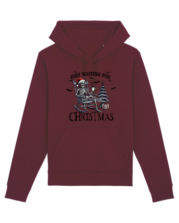 Just Waiting for Christmas bk Burgundy