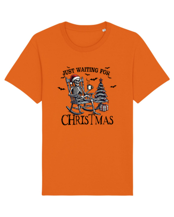 Just Waiting for Christmas bk Bright Orange
