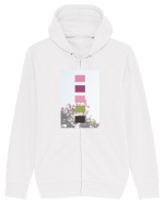 Blooming Spring Hanorac cu fermoar Unisex Connector