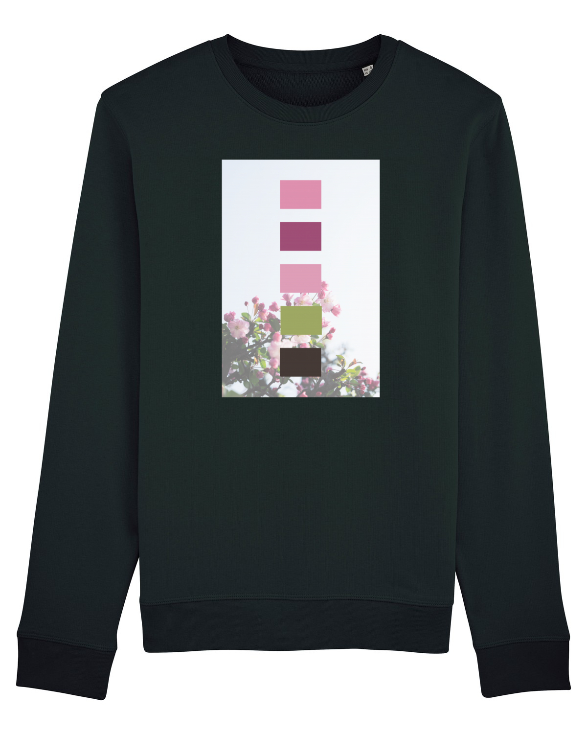 Bluză mânecă lungă Unisex Rise Black