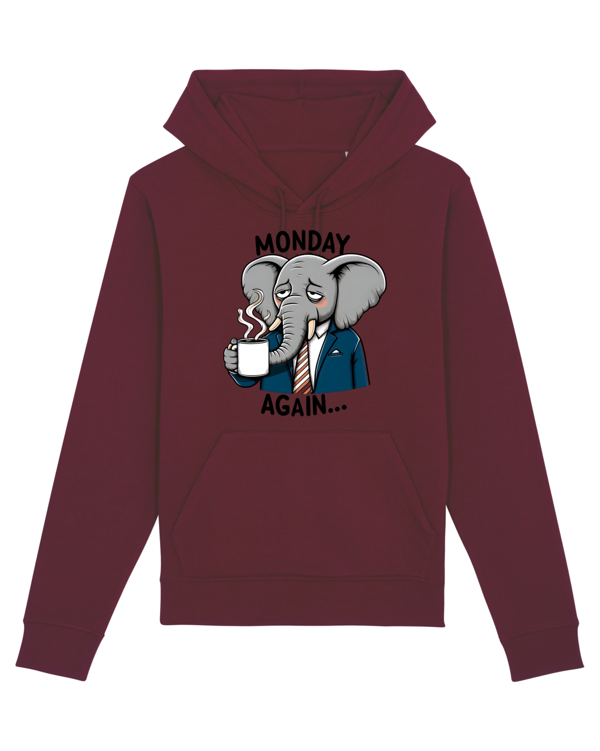 Hanorac Unisex Drummer Burgundy