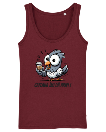 Cafeaua îmi dă aripi Burgundy