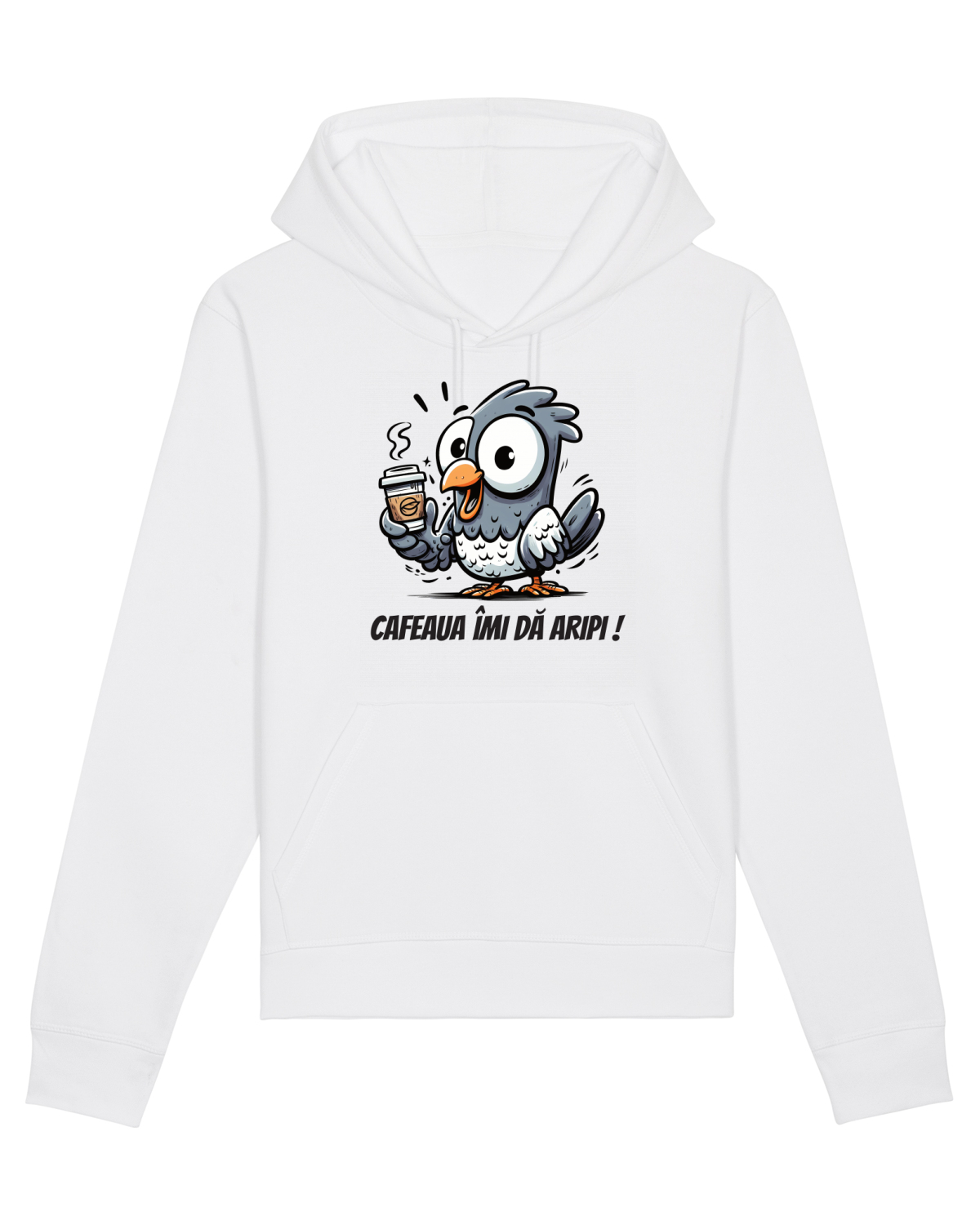 Hanorac Unisex Drummer White