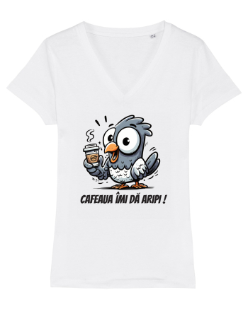 Cafeaua îmi dă aripi White