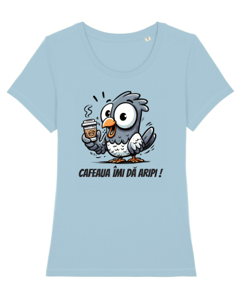 Cafeaua îmi dă aripi Sky Blue