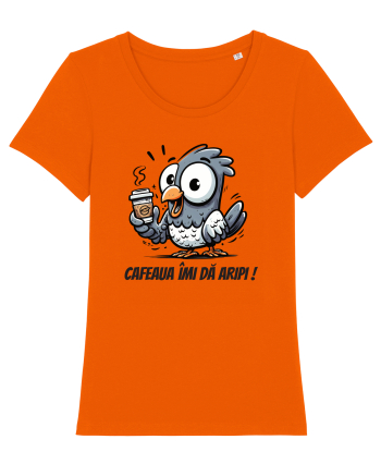Cafeaua îmi dă aripi Bright Orange