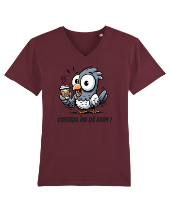 Cafeaua îmi dă aripi Burgundy