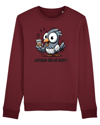 Cafeaua îmi dă aripi Burgundy