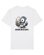 Cafeaua îmi dă aripi Tricou mânecă scurtă Unisex Rocker