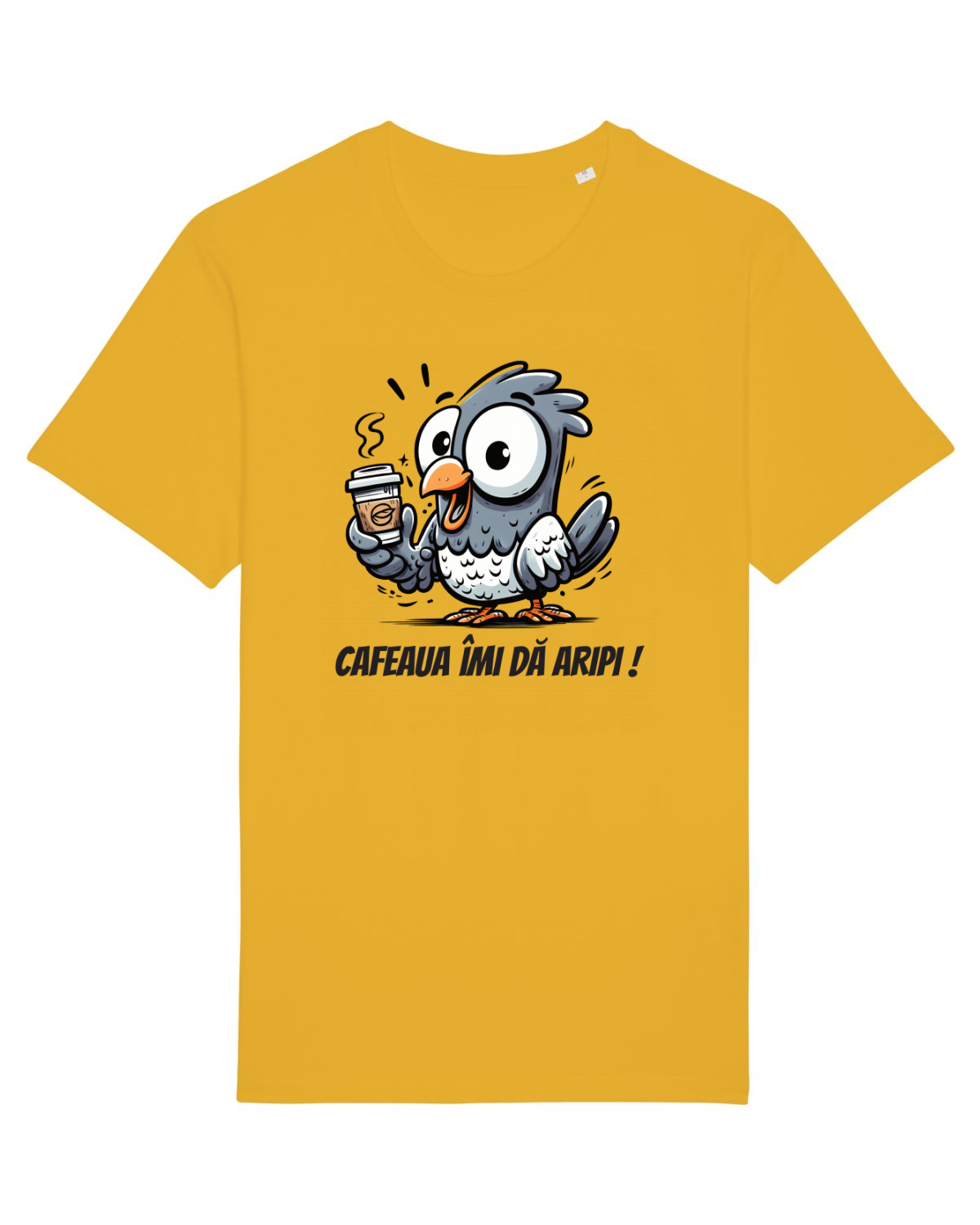 Tricou mânecă scurtă Unisex Rocker Spectra Yellow
