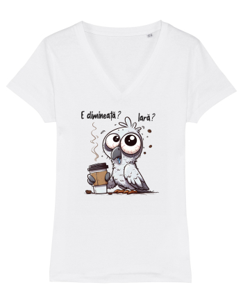 E dimineață? Iară? White