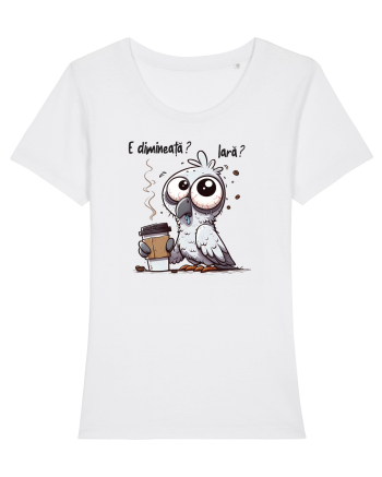 E dimineață? Iară? White