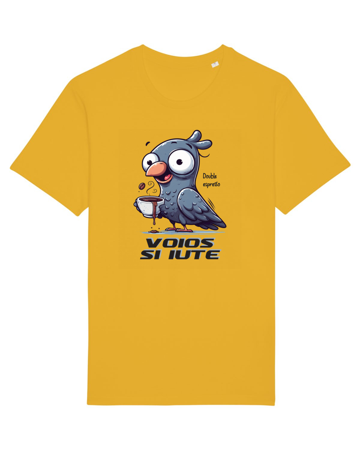 Tricou mânecă scurtă Unisex Rocker Spectra Yellow