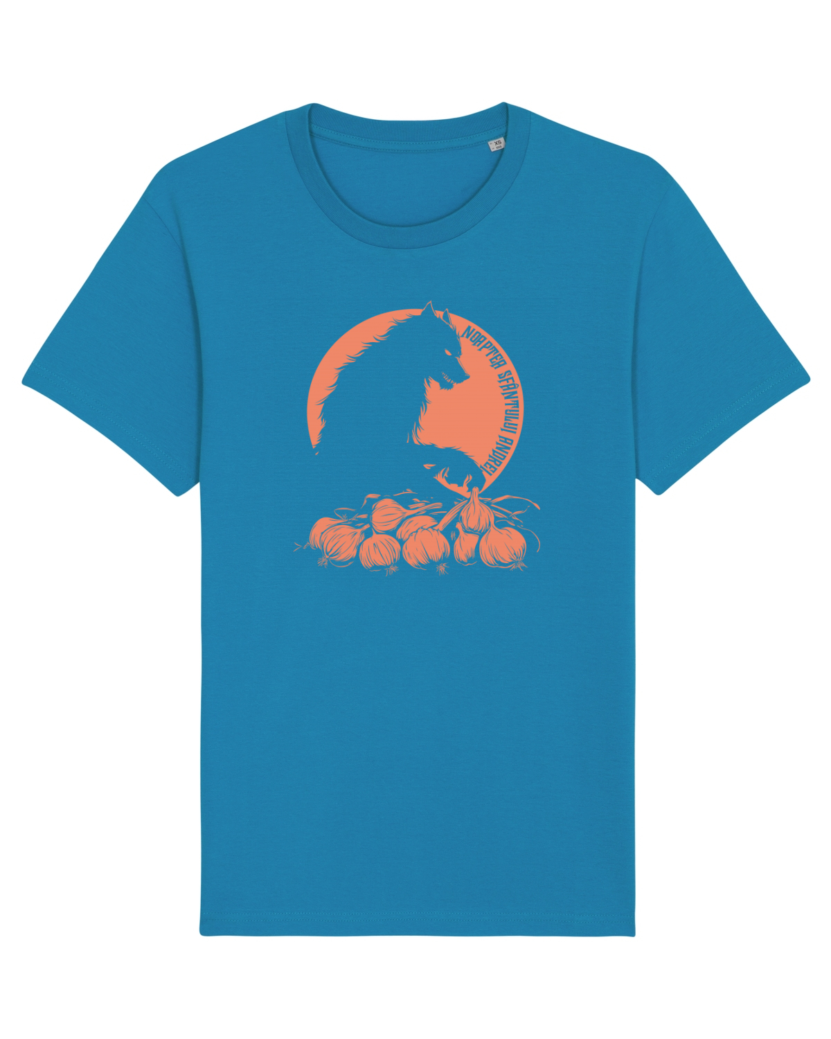 Tricou mânecă scurtă Unisex Rocker Azur