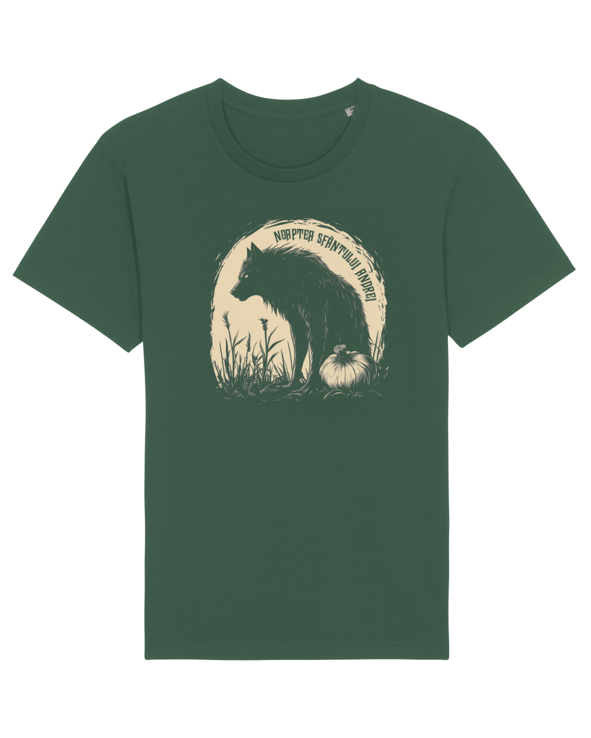 Tricou mânecă scurtă Unisex Rocker Bottle Green