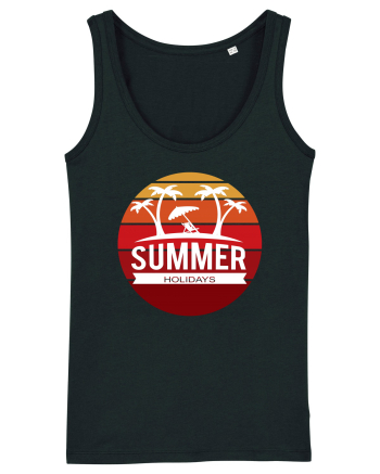 Summer Holidays Sunset Black